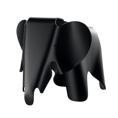 Eames Elephant Hocker tiefschwarz Vitra